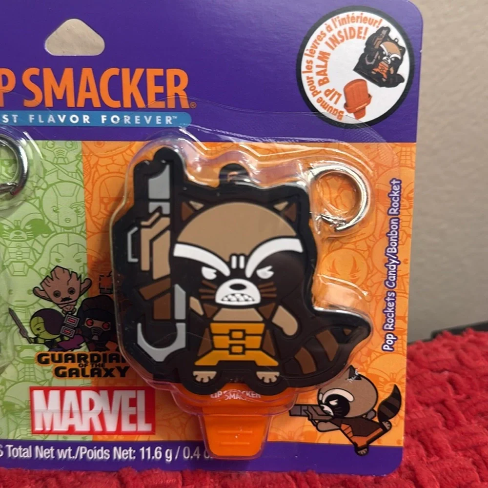 🦝🌳 Guardians of the Galaxy Groot/ Rocket Lip Smacker 🌳🦝